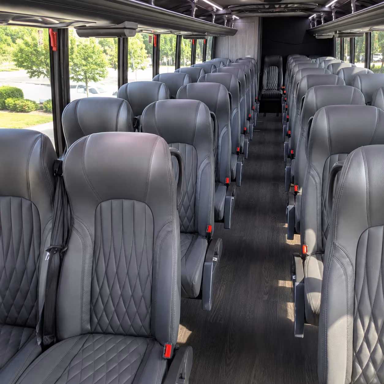 laredo 25 passenger minibus interior
