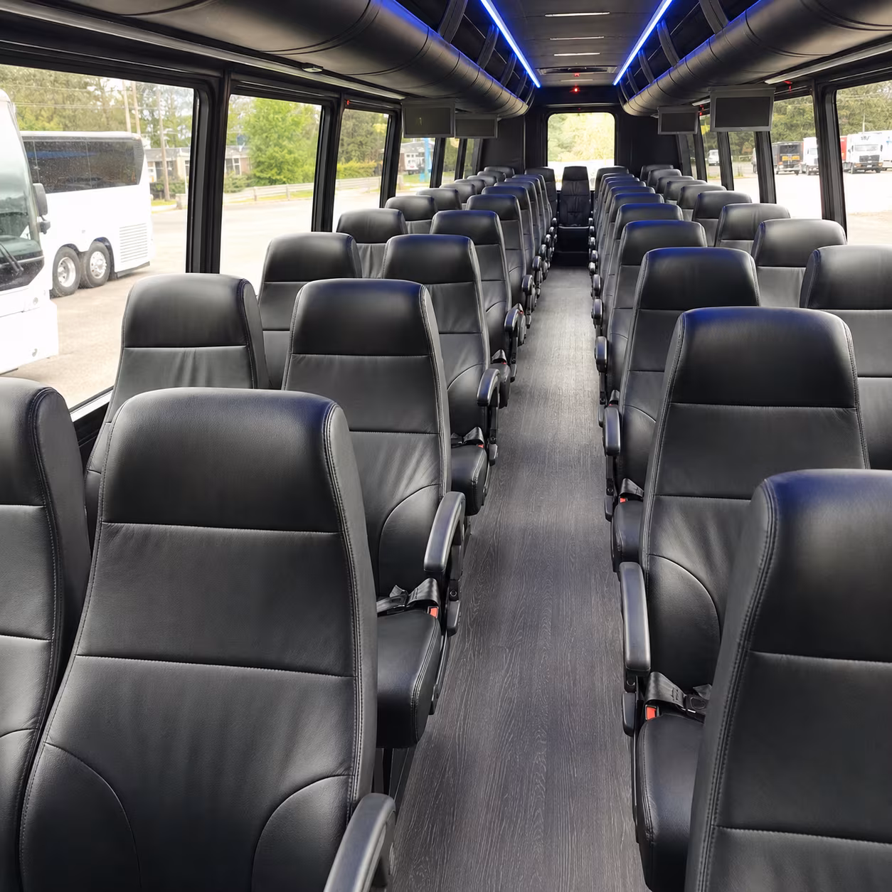 laredo 30 passenger minibus inside