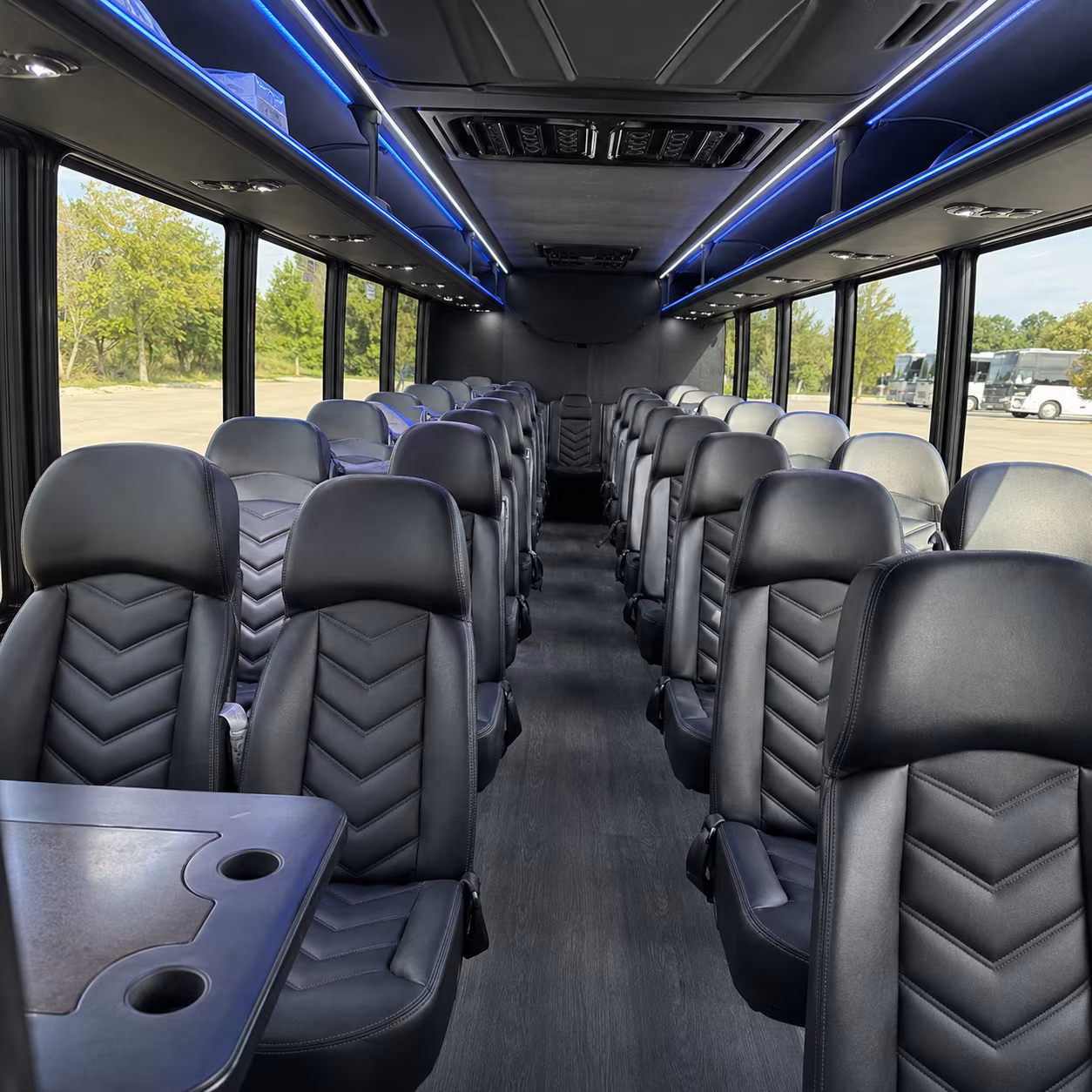 laredo 30 passenger minibus interior