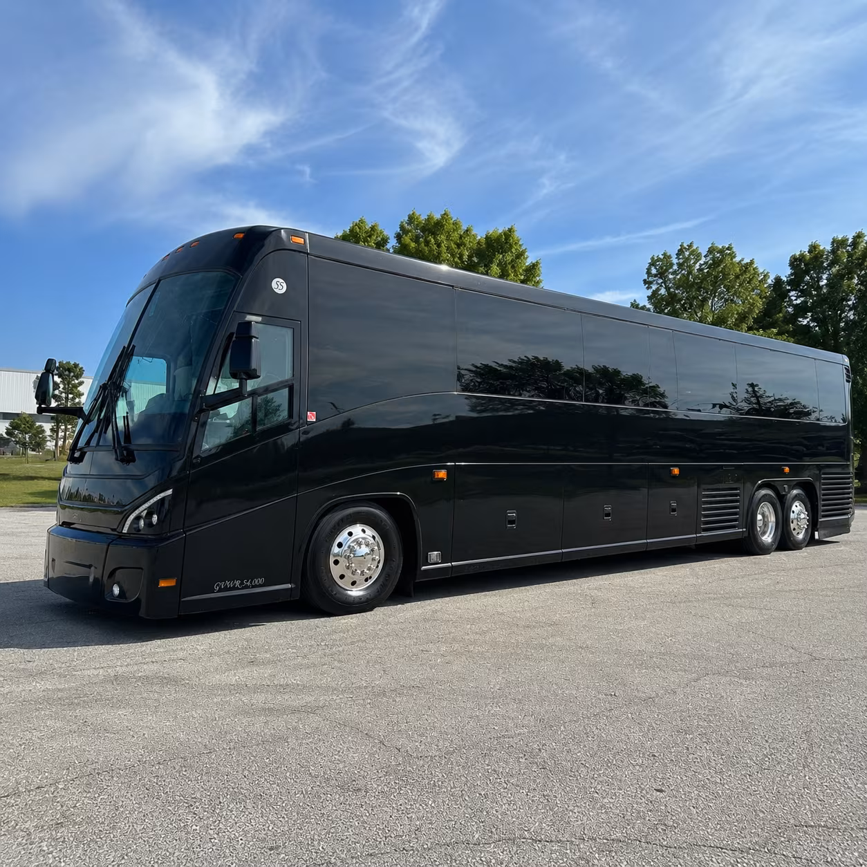 laredo 47 passenger charter bus