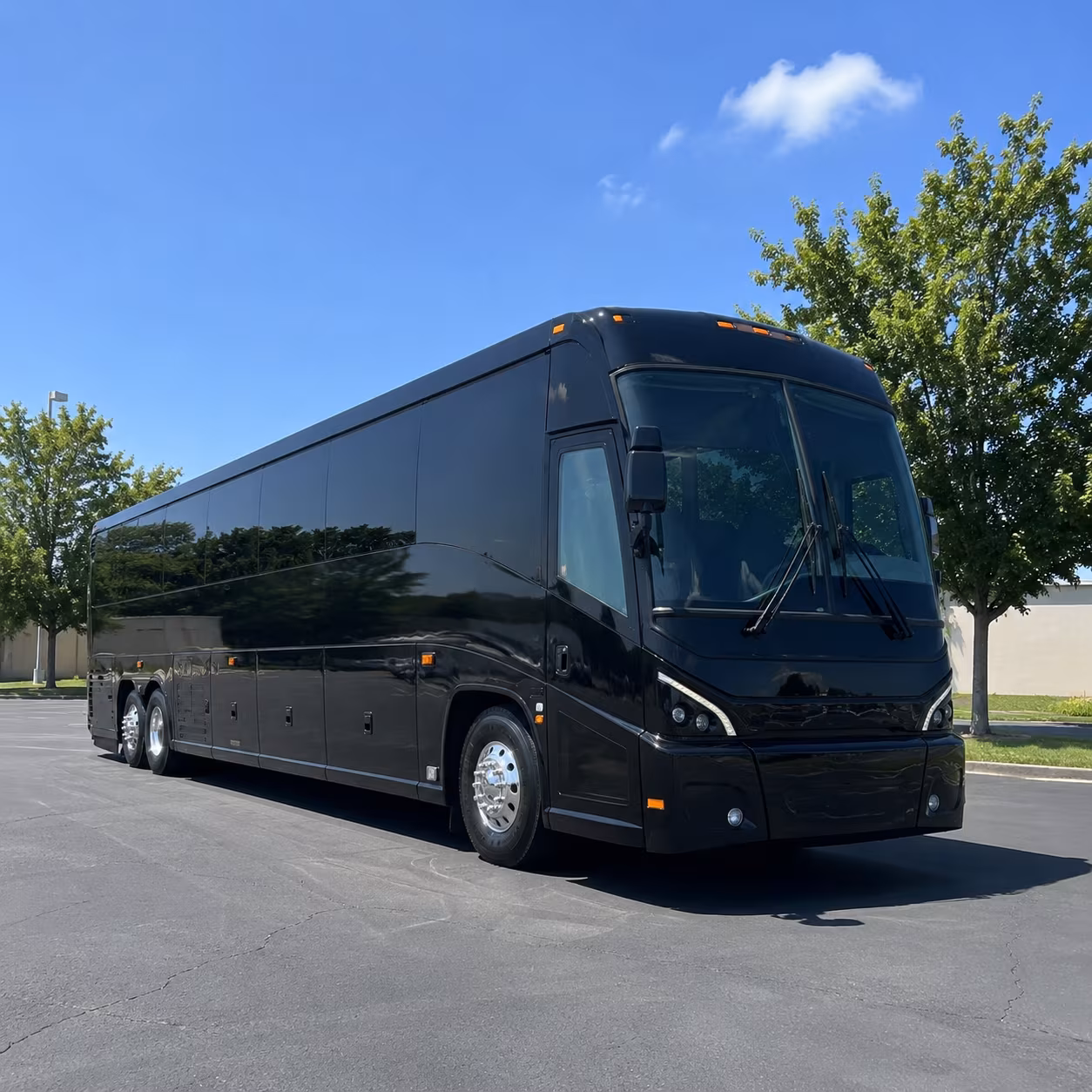 laredo 56 passenger charter bus