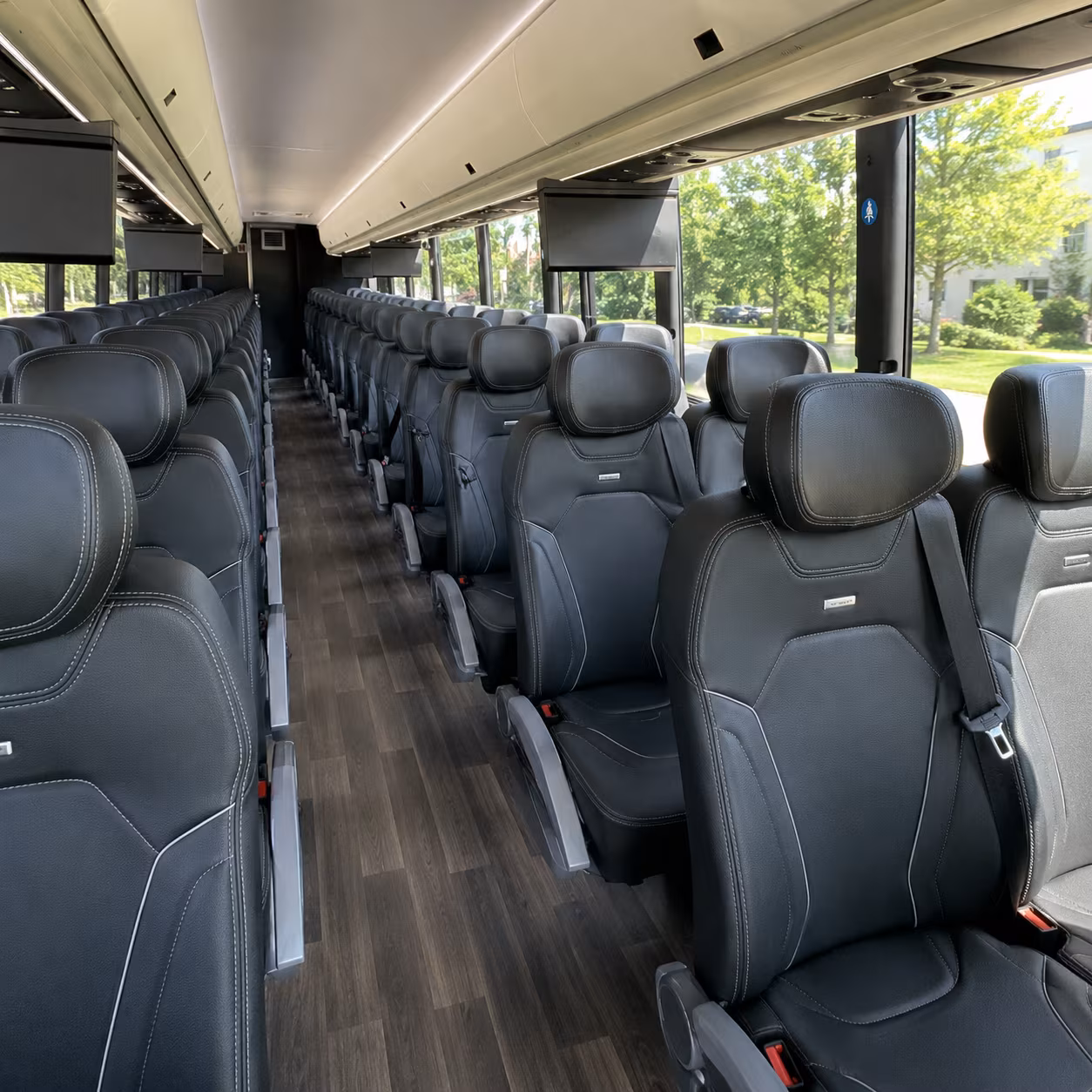 laredo long distance charter bus rental