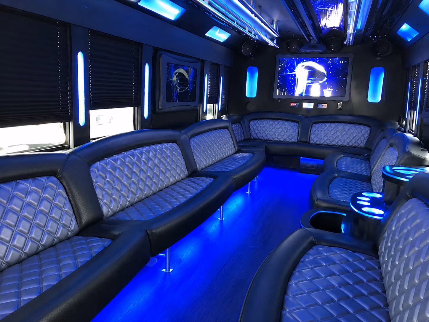 laredo night out party bus rental