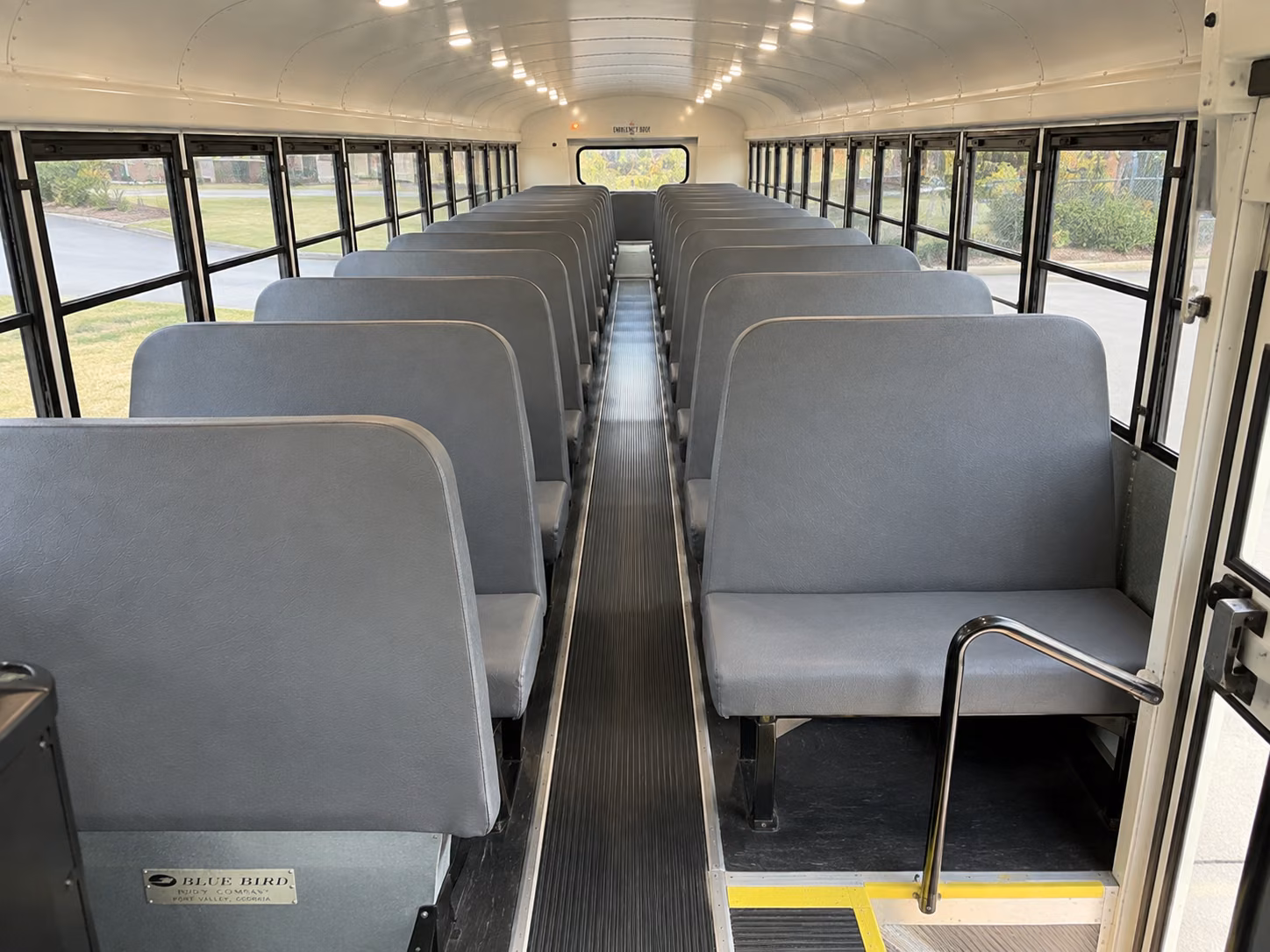 laredo school bus inside