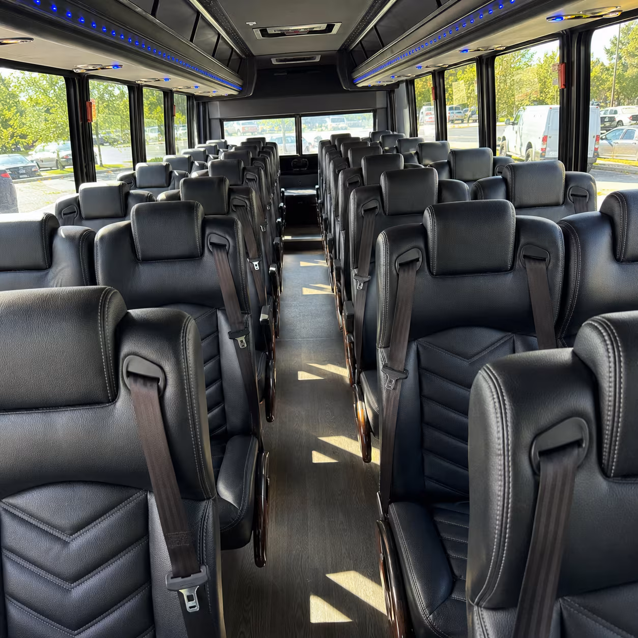 laredo wine tour transportation onboard seating