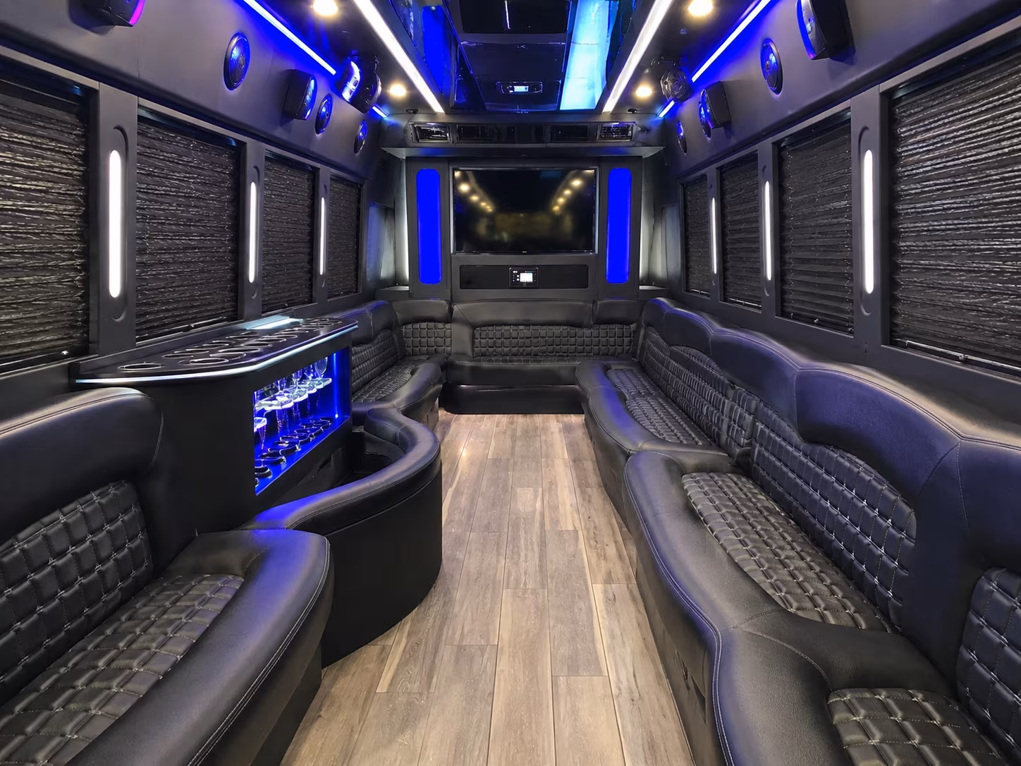 milestone birthday party buses for adults celebrating in laredo
