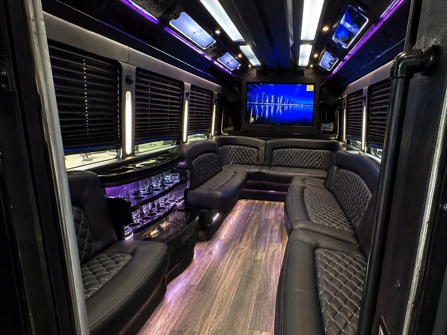 party bus rentals for laredo prom night groups