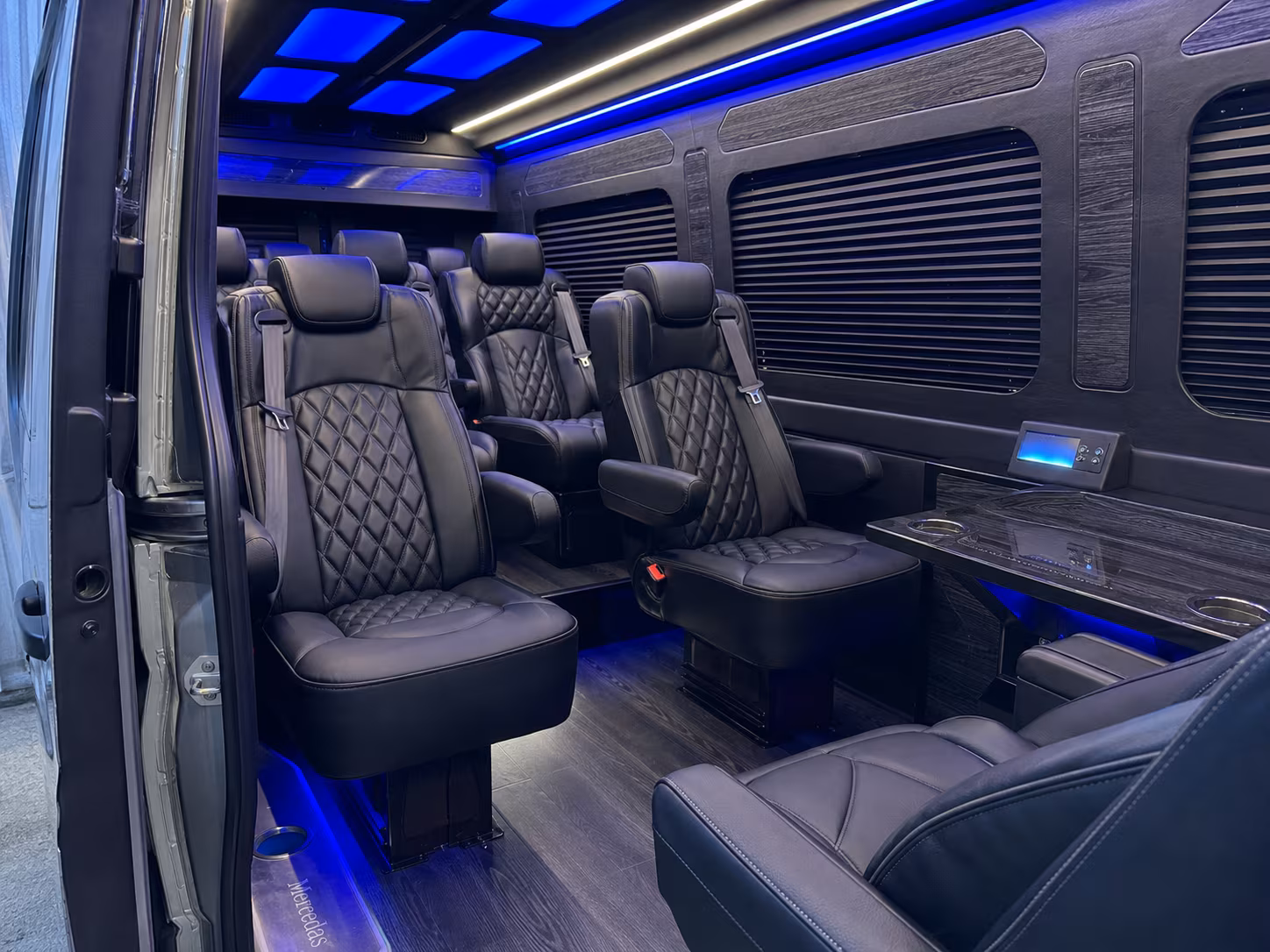 sprinter van transportation for groups and events across laredo